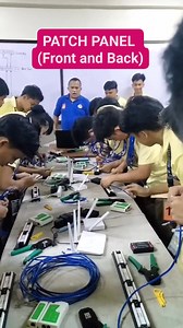 24K views · 315 reactions | A patch panel plays a vital role in networking as it helps organize, manage, and connect network cables efficiently, ensuring a clean, structured, and easy-to-maintain network infrastructure. #SaTESDAKayangKaya #BalitangTESDACebu #ComputerSystemServicing #ITSkills #follower #KuyaVince #highlights #everyone | Teachervince | Facebook