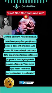 N496-📊 Pesquisa Ipec Mostra Impasse na Popularidade Federal