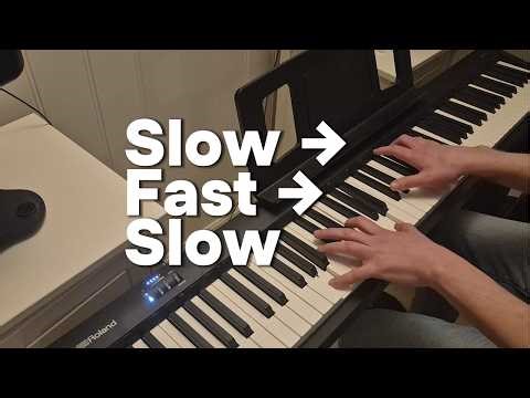 How I Practice "Experience" – Ludovico Einaudi (Slow → Fast → Slow)