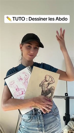 ✏️ TUTO : Dessiner les abdo
