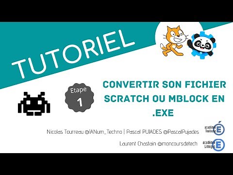 Convertir un projet scratch/mblock en *.exe