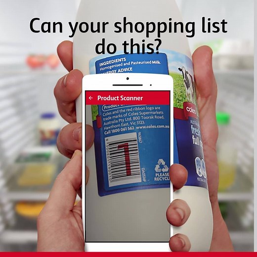 Out of milk or toothpaste? Watch how easy it is to add them to your Coles app shopping list on-the-go. | Coles