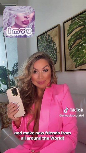 Get ready with me and @imvu, Download IMVU for FREE, find me in the app Eliya Cioccolato and follow me ☺️ #imvusponsored #imvu