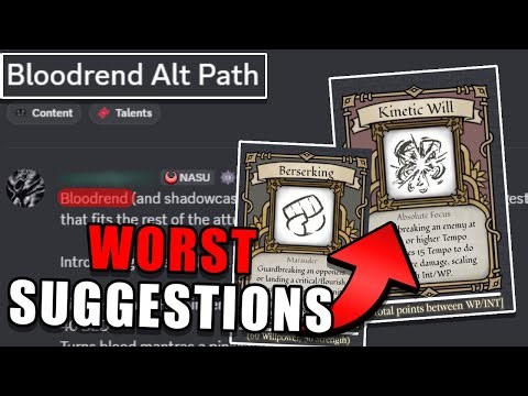 Deepwokens TERRIBLE Suggestions