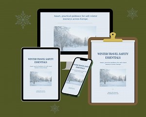 Winter Travel Safety Checklist PDF – 20-page   FREE Flipbook Printable Guide - Etsy