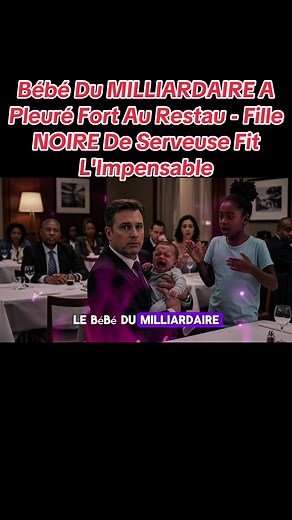 Histoire Émouvante: Bébé du Milliardaire au Restaurant