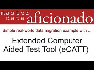 Simple eCATT Data Migration Example