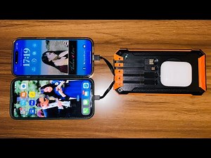 UNBOXING GOODaaa SOLAR WIRELESS CHARGER POWER BANK & HOW TO USE IT! MY REVIEW!