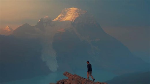 Cody Gray Film & Photography took this dream-like video while on the Berg Lake Trail. Berg Lake Trail winds 23 km from Mount Robson Provincial Park to the base of Mount Robson, British Columbia’s tallest peak. The trail passes alpine meadows, glaciers, and turquoise lakes, including the striking Berg Lake, fed by meltwater from the Mount Robson Glacier. Opened in the early 1900s and popularized by early mountaineers, the trail has long been a gateway for hikers seeking challenging terrain and st