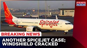 Breaking News: Another Incident In Spicejet Flight; Windshield Outer Pane Cracked | Latest News