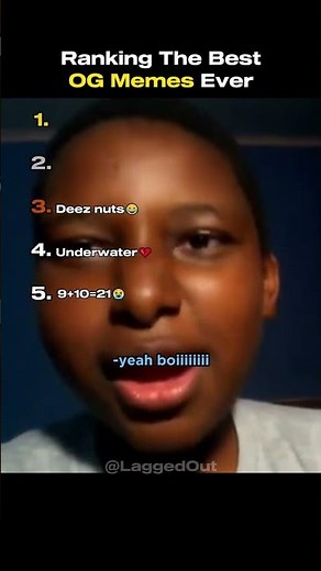 Ranking The Best OG Memes Ever🤣❤