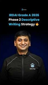 IRDAI Grade A 2026 Phase 2 Descriptive Writing Tips & Strategy