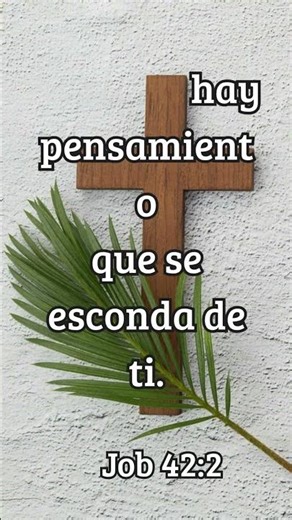 Job 42:2 #versiculo #palabradios ‪@PalabrasDeFe-enDios‬