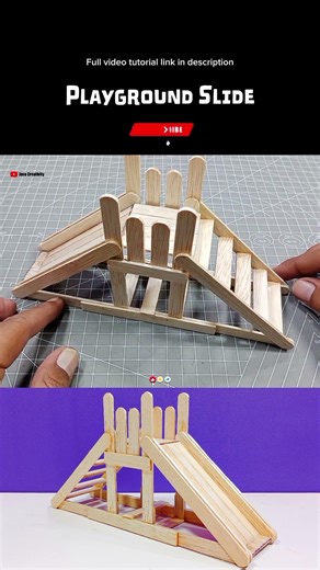 Homemade Playground Slide DIY 🤩🛝 #shorts #diy #creative