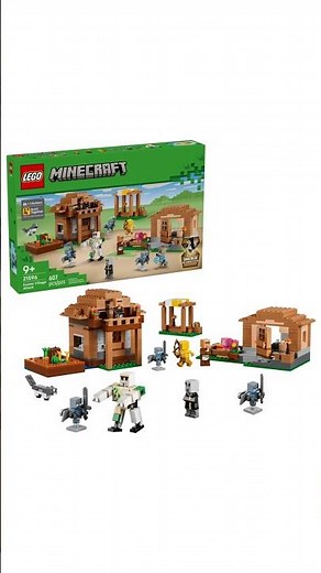 EVOKER VEXES FINALLY! LEGO Minecraft 🔥 #shorts #minecraft #lego