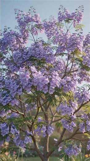 Watch a Jacaranda Tree Bloom in Seconds! 😍