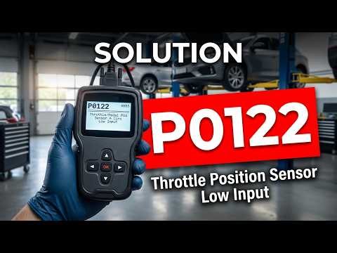 HOW TO FIX P0122 OBD II ERROR CODE - Throttle Position Sensor Low Input