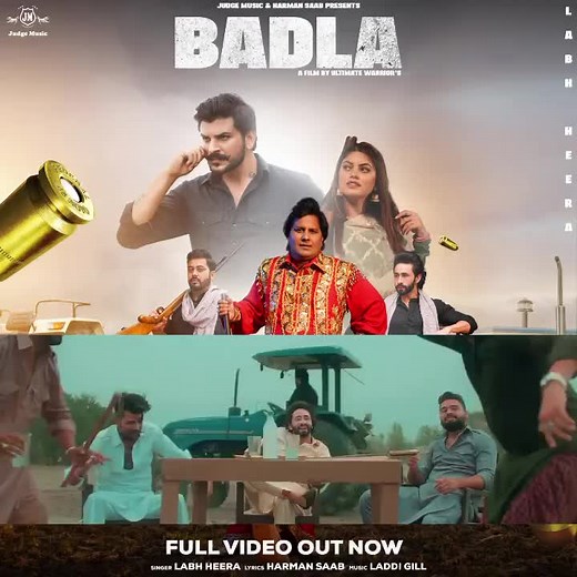 Badla (Official Video) | Labh Heera | Harman Saab | Latest Punjabi Songs 2022 | Judge Music | Labh Heera