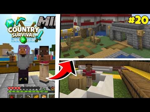 We Built KALA PANI JAIL 2nd FLOOR in Minecraft 😱⛓️ | Country🌍 Survival | #20