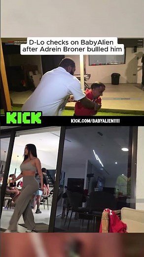 Baby Alien Gets TOSSED AROUND & EMBARRASSED By Adrien Broner and D-Lo checked on him