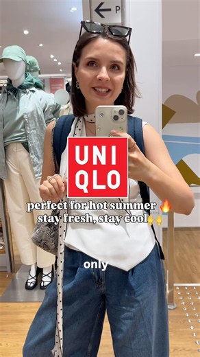 UNIQLO - wanna stop sweating in summer? TOP 4 summer cool pieces🔥🤌👌