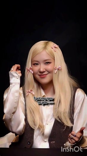 I've got my eyes on you | rosé version #blackpink #goldenvoice #rosé #jennie #lisa #jisoo #shorts