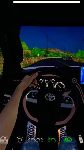 driving toyota land cruiser game play