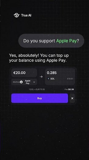 TRUE AI - the best AI trading tool. Simple experience. Real utility