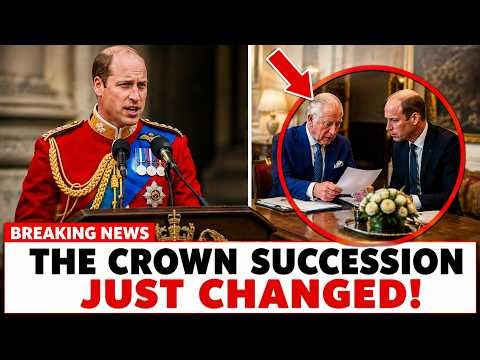 ROYAL BOMBSHELL! Kensington Palace Confirms Major Succession Changes — What Happens Next?