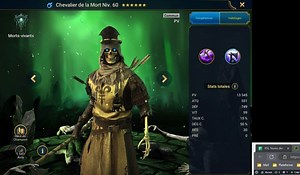 Guide sur Chevalier de la Mort artefact et maîtrise