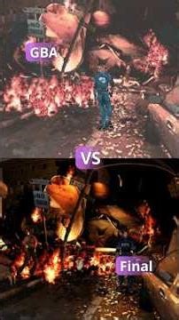The Streets 🧟🎮 | Resident Evil 2 GBA Tech Demo vs Final Comparison