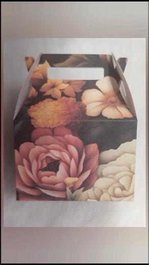 Printing your own box designs is the best! #diy #cricut #boxdesign #favors