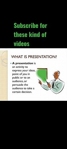What is Presentation ? Define Presentation. #Presentation #whatispresentation?