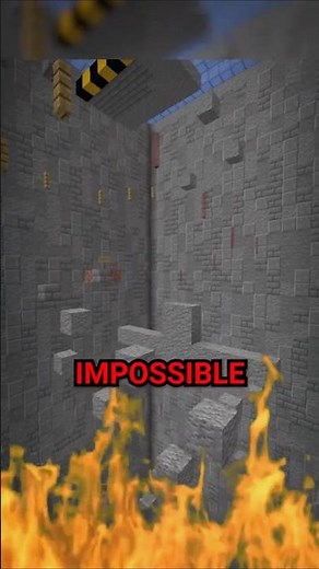 This Parkour is IMPOSSIBLE! ip: play.lockblock.gg #minecraft #minecraftsmp #minecraftparkour