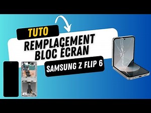 Bloc écran Samsung Z Flip 6 (F741) - Tutoriel réparation