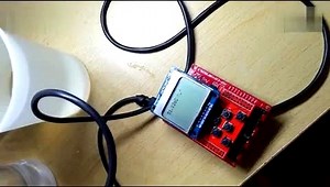 msp430制作的数字温度计的演示和测试