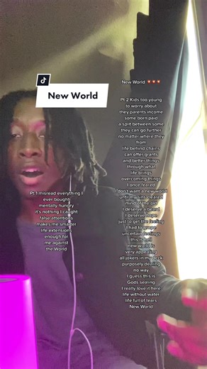 New World - Rap Poem about Life