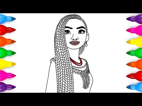 Disney's Wish Asha Coloring Pages