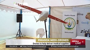 10K views · 225 reactions | Rwanda is about to become the first country in the world to use drones to deliver medical supplies. It has teamed up with an American company for the venture. The first deliveries are due begin in the next few months. | CGTN Africa | Facebook