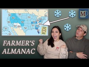 FARMER'S ALMANAC WINTER 2025-26 PREDICTION