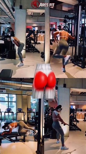 Cable Glute Workout 🍑🔥 | Glute Isolation Exercises