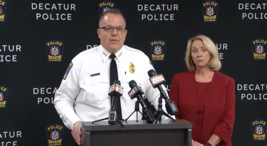 Decatur mayor, police chief talk community safety during press conference