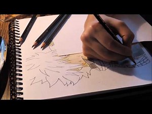 Drawing Lucy & Natsu from Fairy Tail