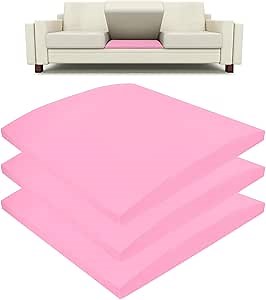 Couch Cushion Support for Sagging Seat | Extra Firm High Density Foam | 3 Pads | 22''x22''x2.4'' | Sofa Cushion Support | Couch Cushion Replacement Insert
