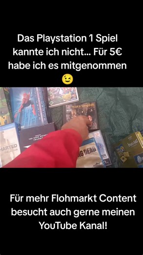 Dieses PS1 Game kannte ich nicht 😮 #flohmarkt #retro #nintendo #playstation #ps1 #gaming #vintage