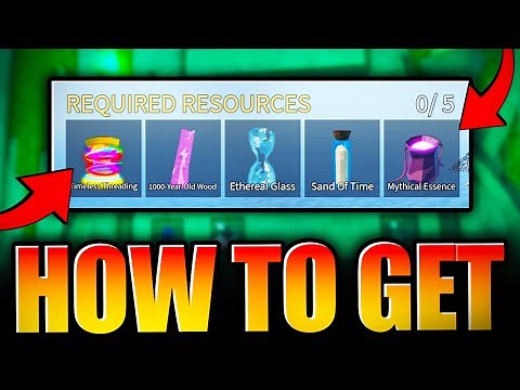 How To GET ROD OF TIME In Fisch! (ALL RESOURCES GUIDE) Roblox