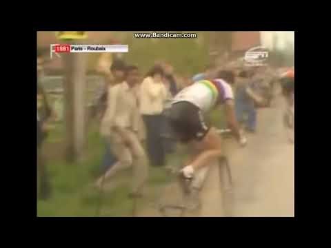 Bernard Hinault gagne Paris Roubaix 1981