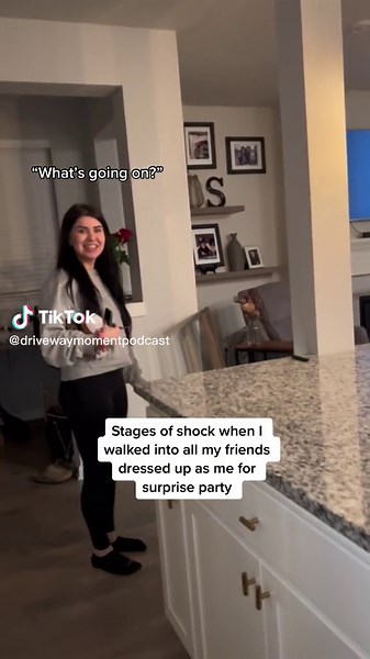 Best Surprise Birthday Ever - Stages of Shock