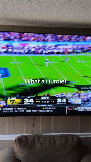 Vanderbilt vs Iowa: Memorable Hurdle Play