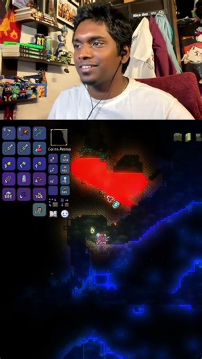 finally a truffle worm in terraria | #jojohorsey on #Twitch